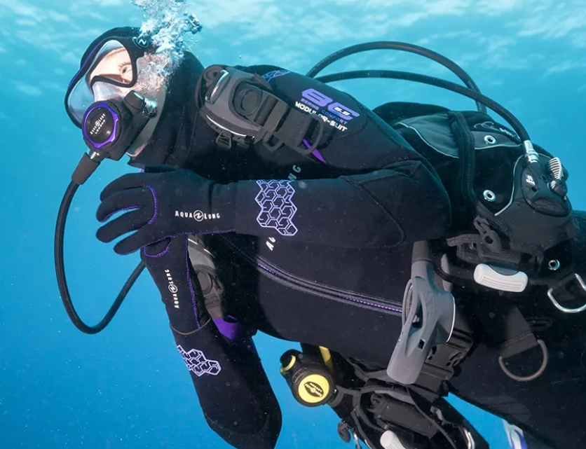 team preparing equipment