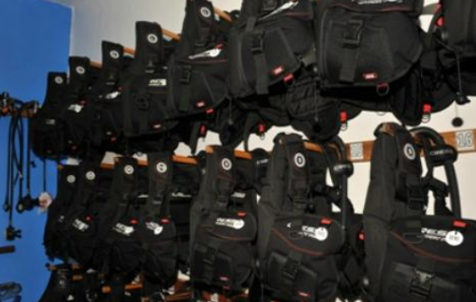 assorted diving kits